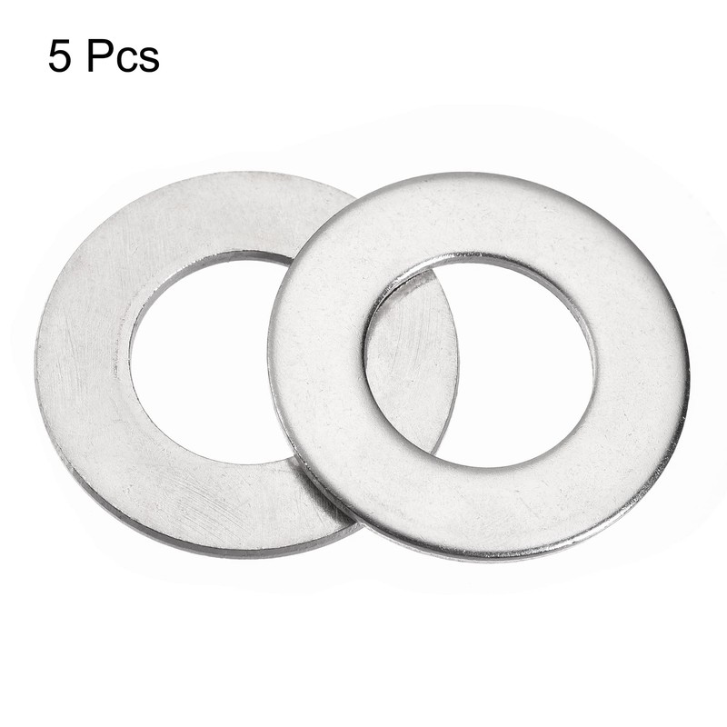 sourcing map 1" 316 Stainless Steel Flat Washer for Screw