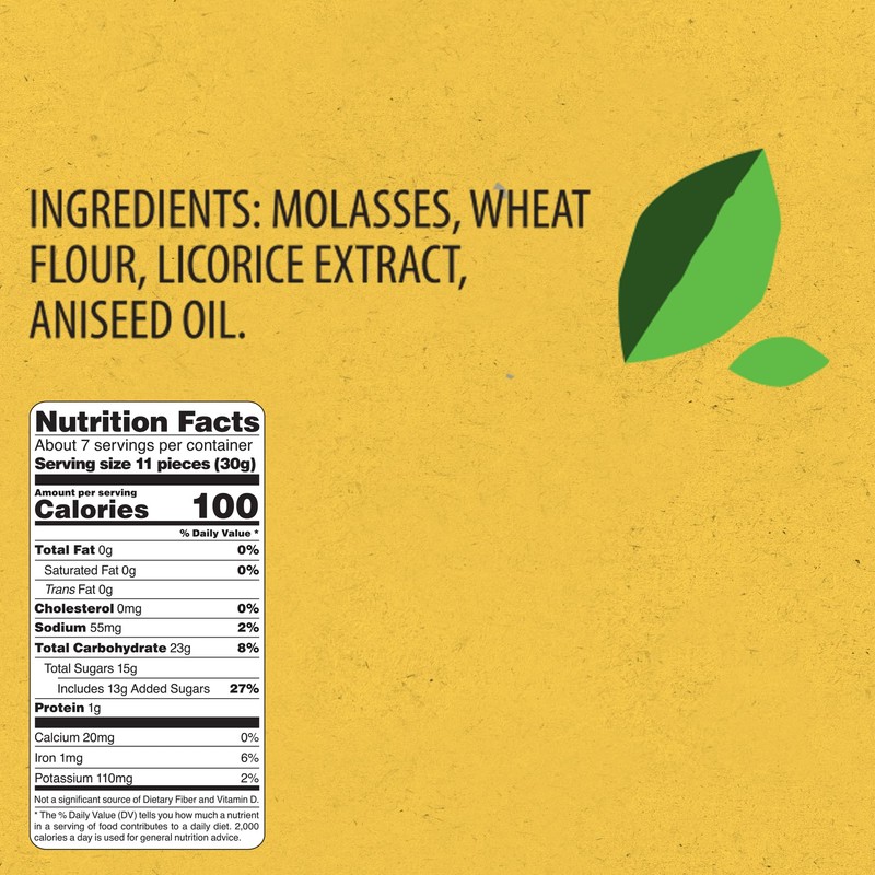 Panda Natural Licorice Chews 7oz (pack Of 4)