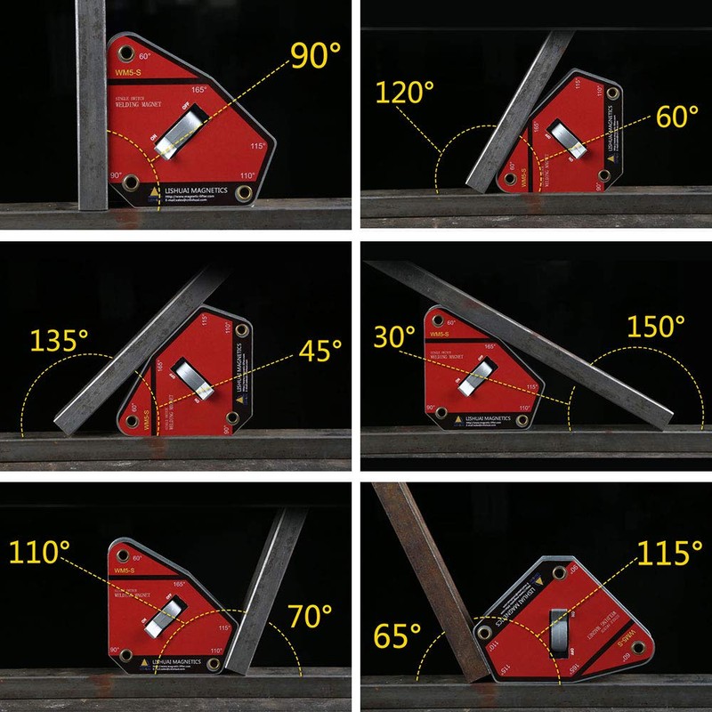 LISHUAI Switching Strong Magnet Welding Magnet Multi-Angle Welding Clamp Magnetic