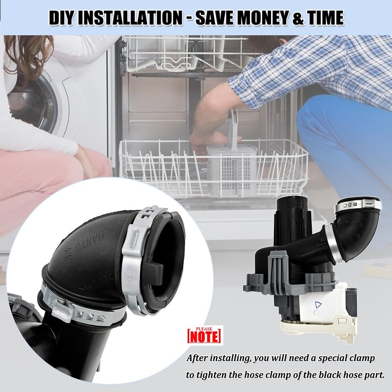W11084656 W10854710 Dishwasher Circulation Pump Motor Assembly for Whirlpool Dishwasher