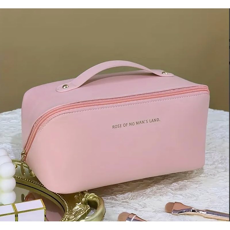 Women Cosmetic Bag Large Makeup Bag with Compartments for Women