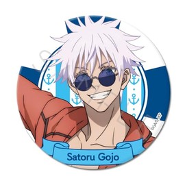"Magical Warfare" Kaidama Tamaori Vol. 3 Satoru Gojo 3-Way Can Badge [3.0 inches (75 mm)] ID Mensole Ver.