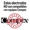 12 Electrodos Parche 5x5 10x5 Compatible Con Beurer Hivox Color