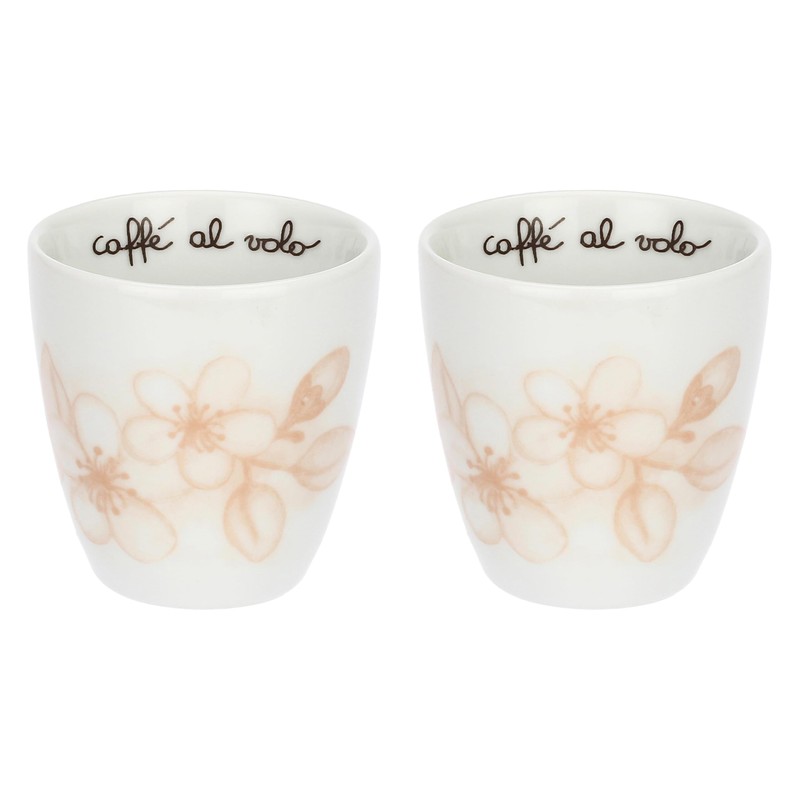 THUN - Set 2 caffeini - porcellana - Collezione Bomboniera