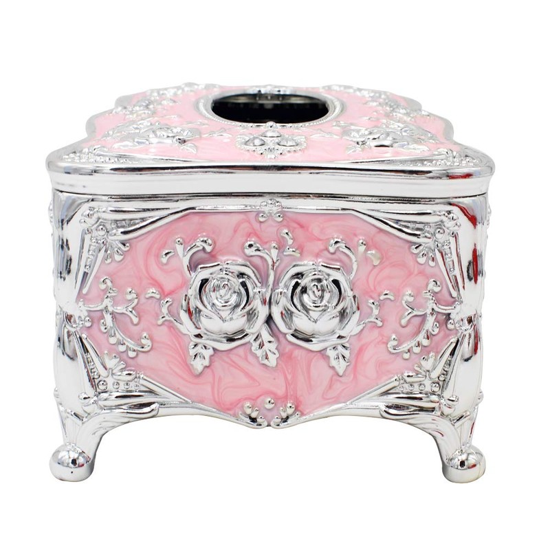 Vintage Tissue Box Holder Rectangular for Car Kitchen Table Bedroom
