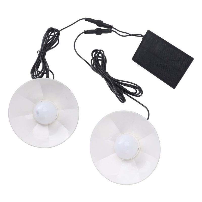 Solar Pendant Light LED Pendant Lamp Double Headed Pendant Light