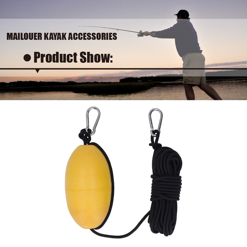 Kayak Drift Sock Anchor Fishing Boat Anchor Float Yellow Marine
