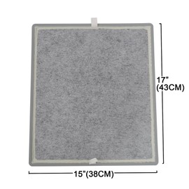 IZSOHHOME Compatible with Shark HE400 HE401 HE402 HE405 HEPA Air Purifier,Replacement 4 Fan Filter(1 Pack)