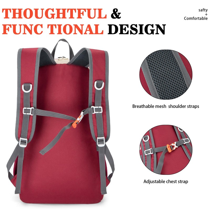 Hiking Backpack,Large 35L Travel Backpacks for Men Women,Water Resistant Ultra