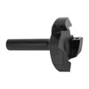 Black Spoilboard Surfacing Router Bit Cemented Carbide T Shape Router
