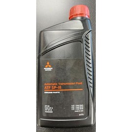 Genuine Mitsubishi Diaqueen SPIII SP3 Transmission Fluid - 5 Quarts - MZ320200 Mirage Montero Montero Sport Expo LRV 3000GT Pickup with Automatic Transmission