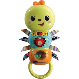 VTech 80-527804 Raupenrassel Babyspielzeug, grün