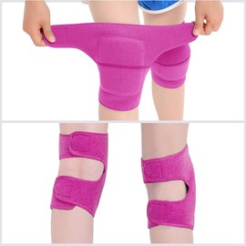 TINAYAUE Children's Knee Pads Boys Knee Protection Set Girls Elbow Pads Thick Sponge Knee Pads with Velcro Fastening for Football Dancing Skateboard MTB Cycling Set 2-14 Years