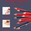 YYMIYU Precision Marking Pencils for Detailed Work (Wooden Pole Red