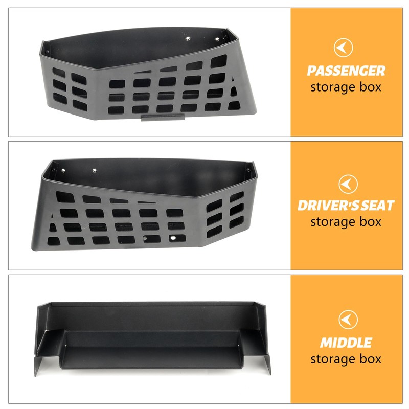 MAIKER Upgrade JK Metal Gear Shift Storage Box Center Console