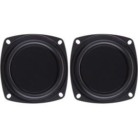 GANPUB 2 Pcs Woofer Radiator Bass Passive Speaker 3" Low Frequency Loudspeaker Diaphragm Guitars Speaker Accessories