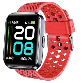 ID208 Plus Smart Watch Band, Lamshaw Silicone Replacement Wristbands Sport Strap with Metal Buckle Compatible for Quican ID208 Plus 1.8 Inches, aeac ID208 Plus, WMK ID208 Plus 1.8 Inches Smart Watch