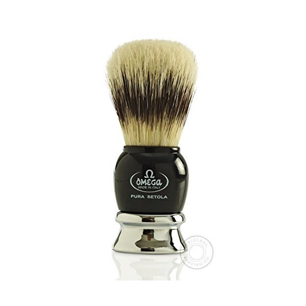 Omega 11648 Pure Bristle Shaving Brush by Omega