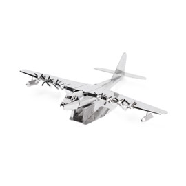 Metal Time Spruce Goose, Hughes H-4 Hercules Spruce Goose Static Model, 3D Metal Model Kits, Metal Model Hercules, 26 Pieces