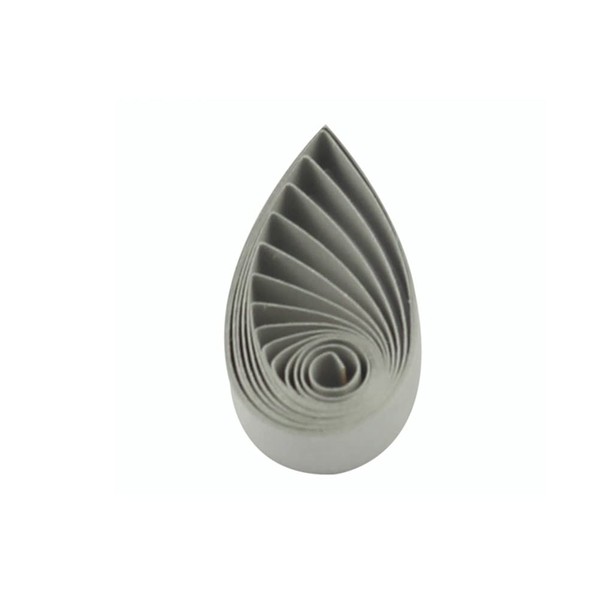 ODETOJOY 10mm Plain Grey Quilling Paper Strips