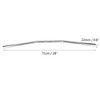 7/8Inch 22MM Motorcycle Retro Bend Handlebar Handle Bar Silver
