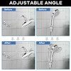 Shower Head Swivel Ball Adapter, Shower Connector Ball Joint, Solid