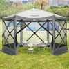 COBIZI 12x12ft Pop up Gazebo Screen Tent Screen House for