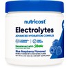 Nutricost Electrolyte Complex Powder (60 Servings, Blue Raspberry) - Hydration