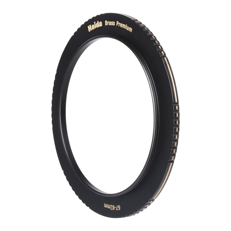 Haida 67mm to 82mm Step-up Ring, Brass Adapter 62-82mm Step