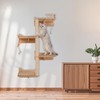 MIUZMORE Wall Mounted Cat Tree - 7 PCS Cat Wall