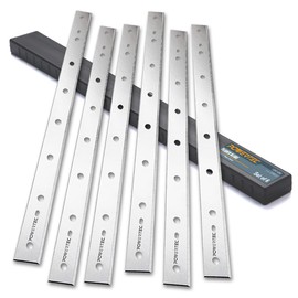POWERTEC 12-1/2 Inch Planer Blades for DeWalt DW734 Planer, Replacement for DW7342 Planer Knives, Set of 6 (12801DDV)