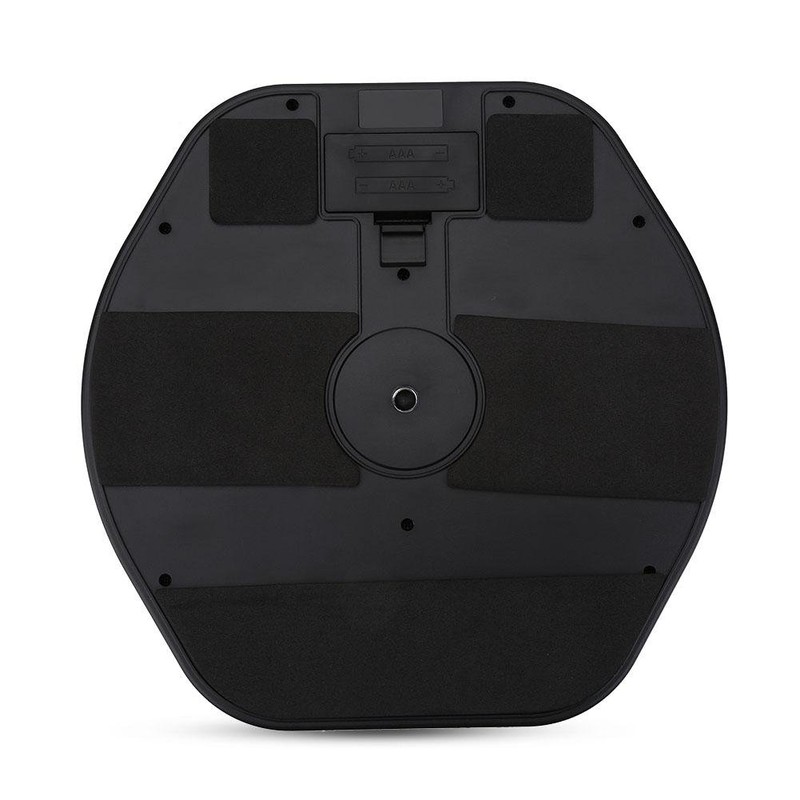 Alomejor Electronic Drum Pad Digital Exercise Metronome Drum Machine with