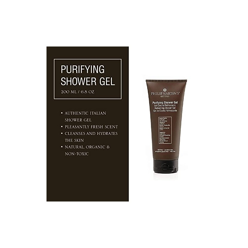 Gel de Ducha Refrescante Philip Martin’s Purifying Shower Con Aloe