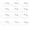 HARSKIYER 18 Inch Small Bungee Cords with Hooks, 12 Pack