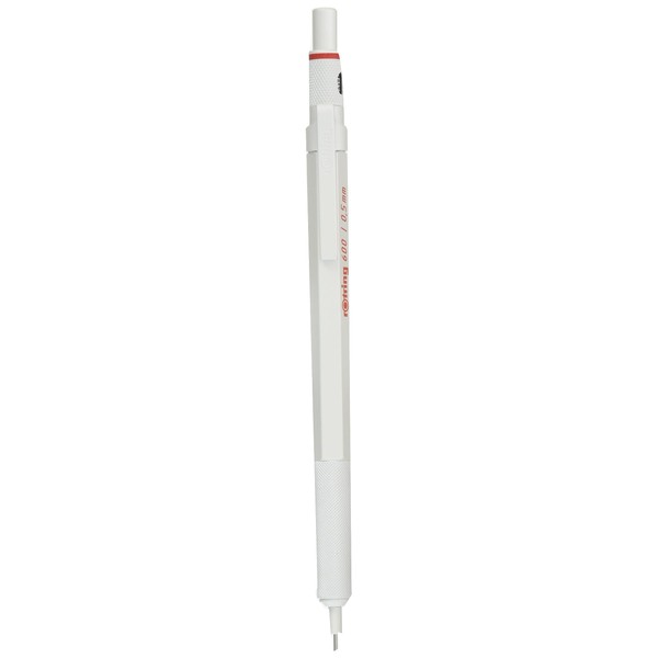 Rottling Mechanical Pencil Pearl White 600 2158795 0.5mm rOtring Mechanical Pencil Luxury Writing Instrument Stationery German Drafting Pen Professional Ballpoint Pen