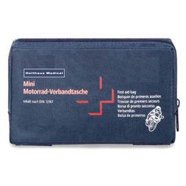Holthaus Medical Mini Motorcycle First Aid Bag Emergency 17 x 10 x 3.5 cm incl. DIN 13 167
