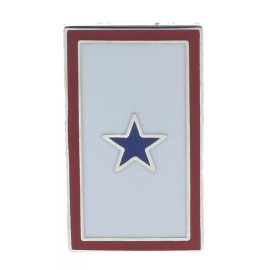 Blue Star Service Flag Honor Lost 7/8 inch Hat or Lapel Pin EE14240 F3D27L