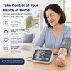 Automatic Upper Arm Blood Pressure Monitor – Adjustable Cuff Digital