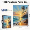 Seaside Puzzles for Adults 1000 Pieces – Tropical Beach Jigsaw