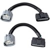 Esttlamer 2Pcs Wiring Adapter HID to Halogen Headlight Compatible with