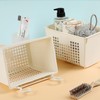 5PCS Plastic Hanging Baskets for Shower, Hanging Basket Organizer with