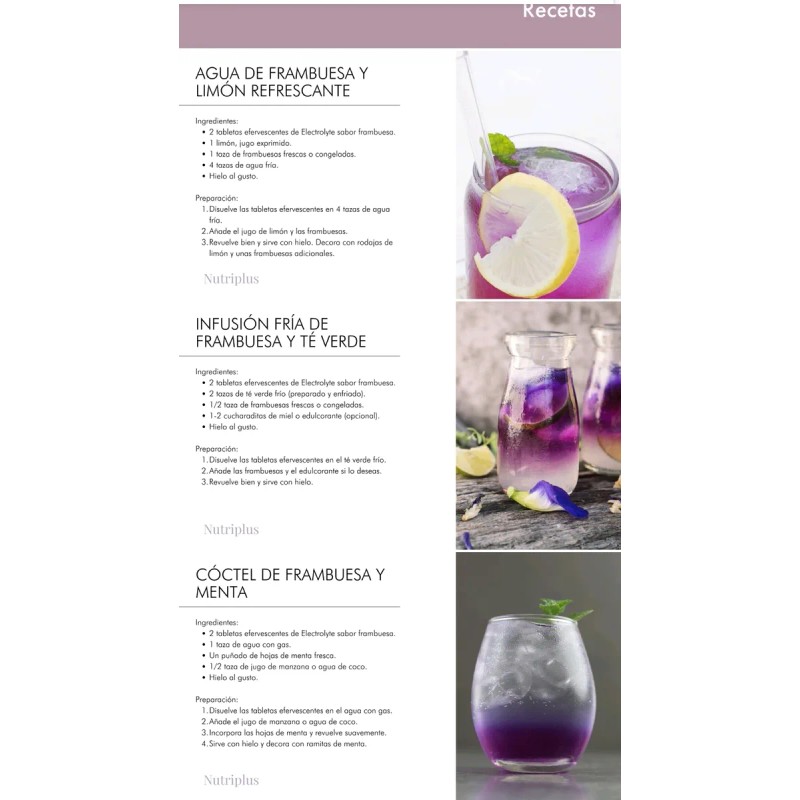 Electrolyte Nutriplus Farmasi/electrolitos Efervescentes