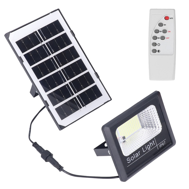 100LED Outdoor Solar Flood Light IP67 Waterproof Solar Wall Lamp