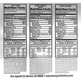 Gourmet Bon Appetit Expect More Gourmet Danish, Variety Pack, 3 oz, 24-count