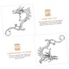 LIFKOME Dragon Earrings for Women Non-piercing Ear Cuff Metal Earring