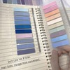 800 Pieces Sticky Tabs, Colored Sticky Index Tabs Writable Page