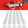 E-cowlboy Grab Handle Inserts Cover+Push Button Knobs Cover Trim for