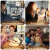 Ring Light with Tripod and Clamp, [3 Color, 5 Brightness