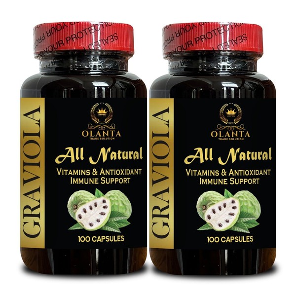 Olanta Trade Solution Graviola Extract Capsules - Digestive support for