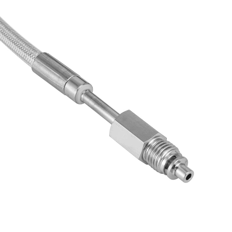 CB Braided Hydraulic Clutch Cable For 12"-14" Apes Harley CVO